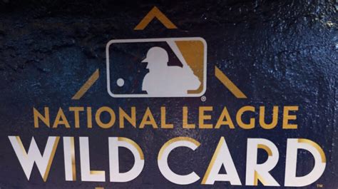 wildcard standings|wild card standings nl.